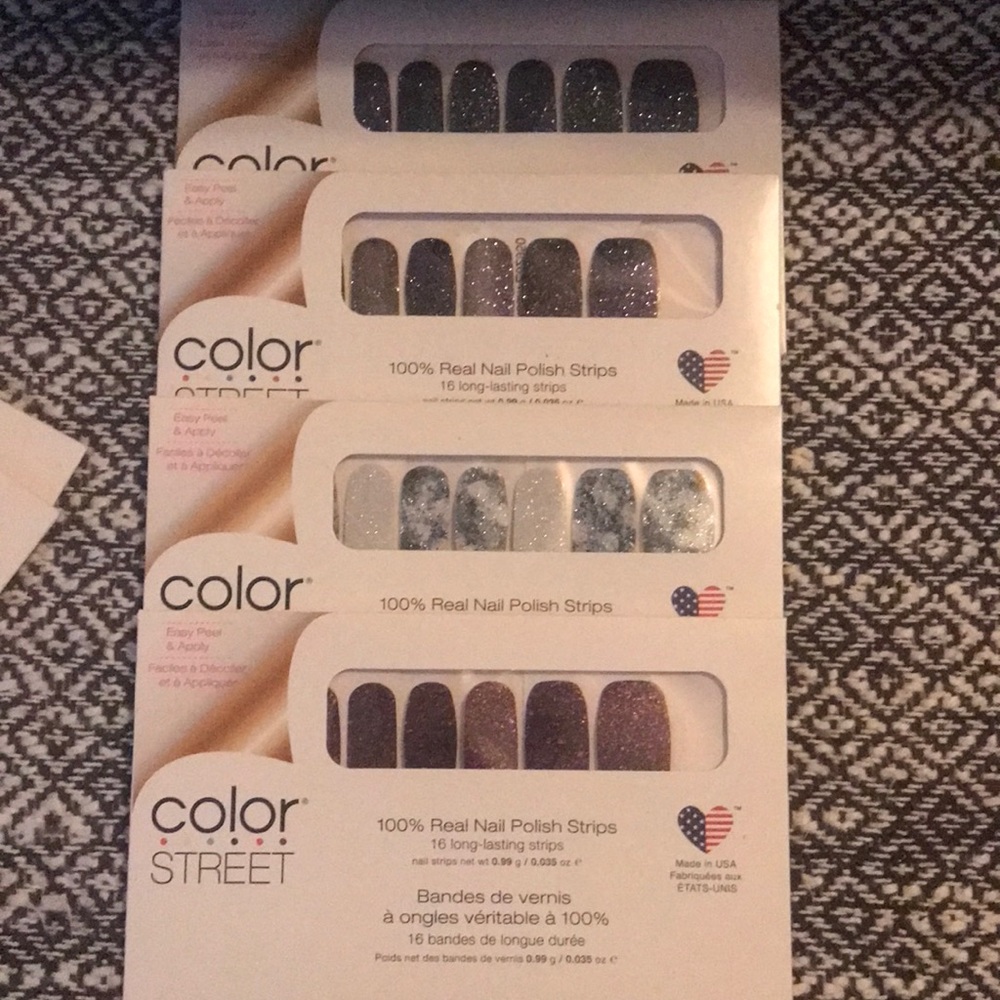 Color street nail strips!